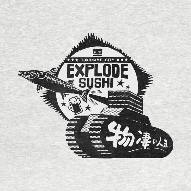 Vintage Tank Japan Sushi by Kujo Vintage